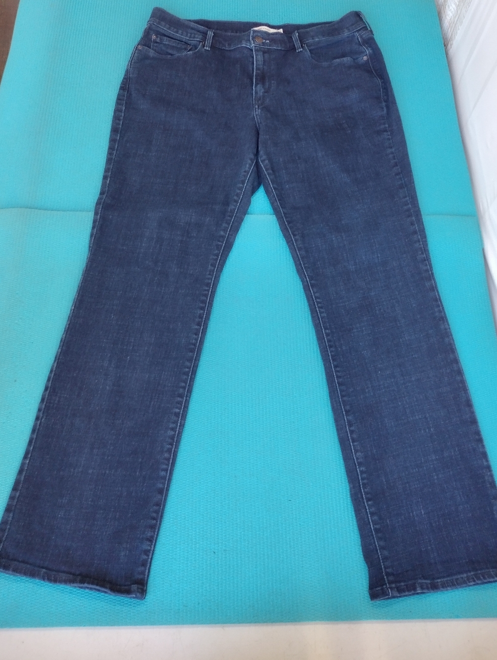 Levi’s 505 Women's Straight Leg High Rise Jeans Stretch Size 32
